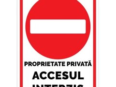 Proprietate privata accesul interzis